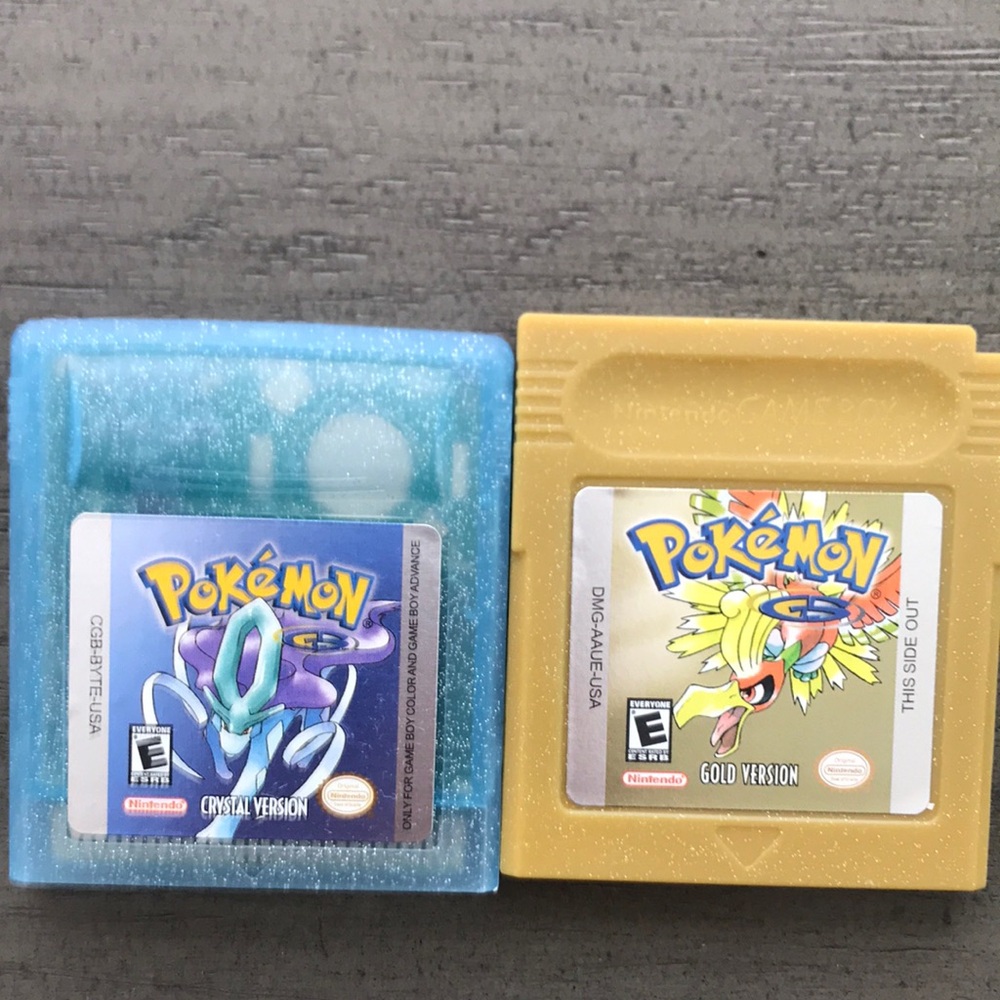 Pokémon crystal and gold